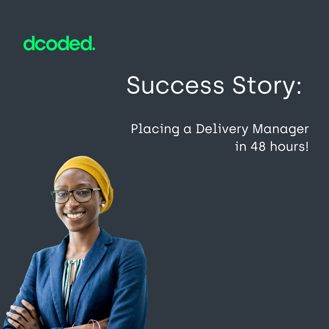 Success Story: Urgent Delivery Manager for a fast growing Fintech