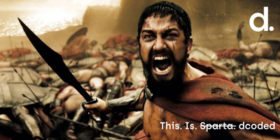 This. Is. Sparta... I mean dcoded