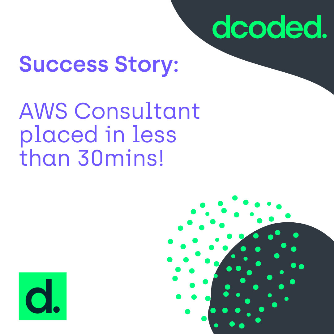Success Story: Placing an AWS Consultant in under 30mins...