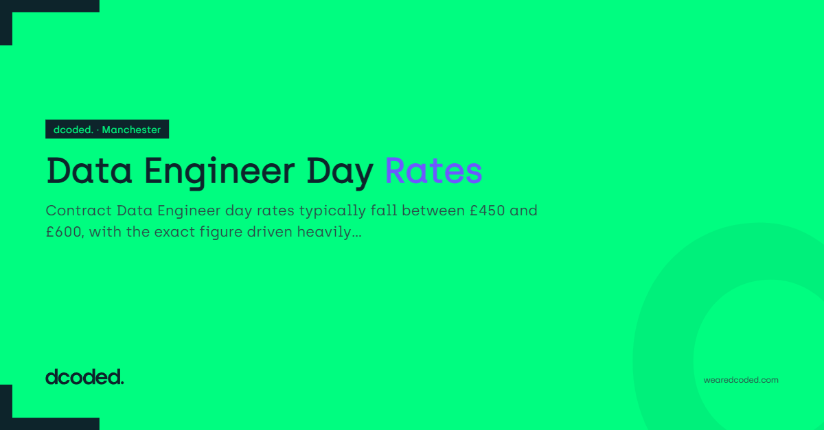 Data Engineer Day Rates — dcoded. Manchester tech recruitment