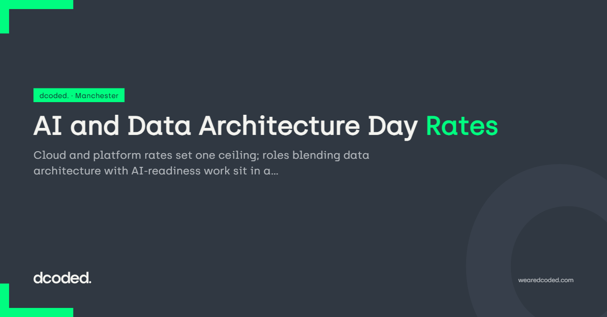 AI and Data Architecture Day Rates — dcoded. Manchester tech recruitment